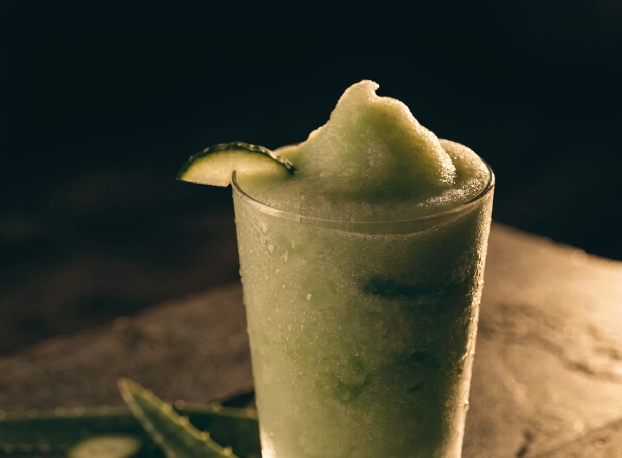 Slush aloe vera e cetriolo