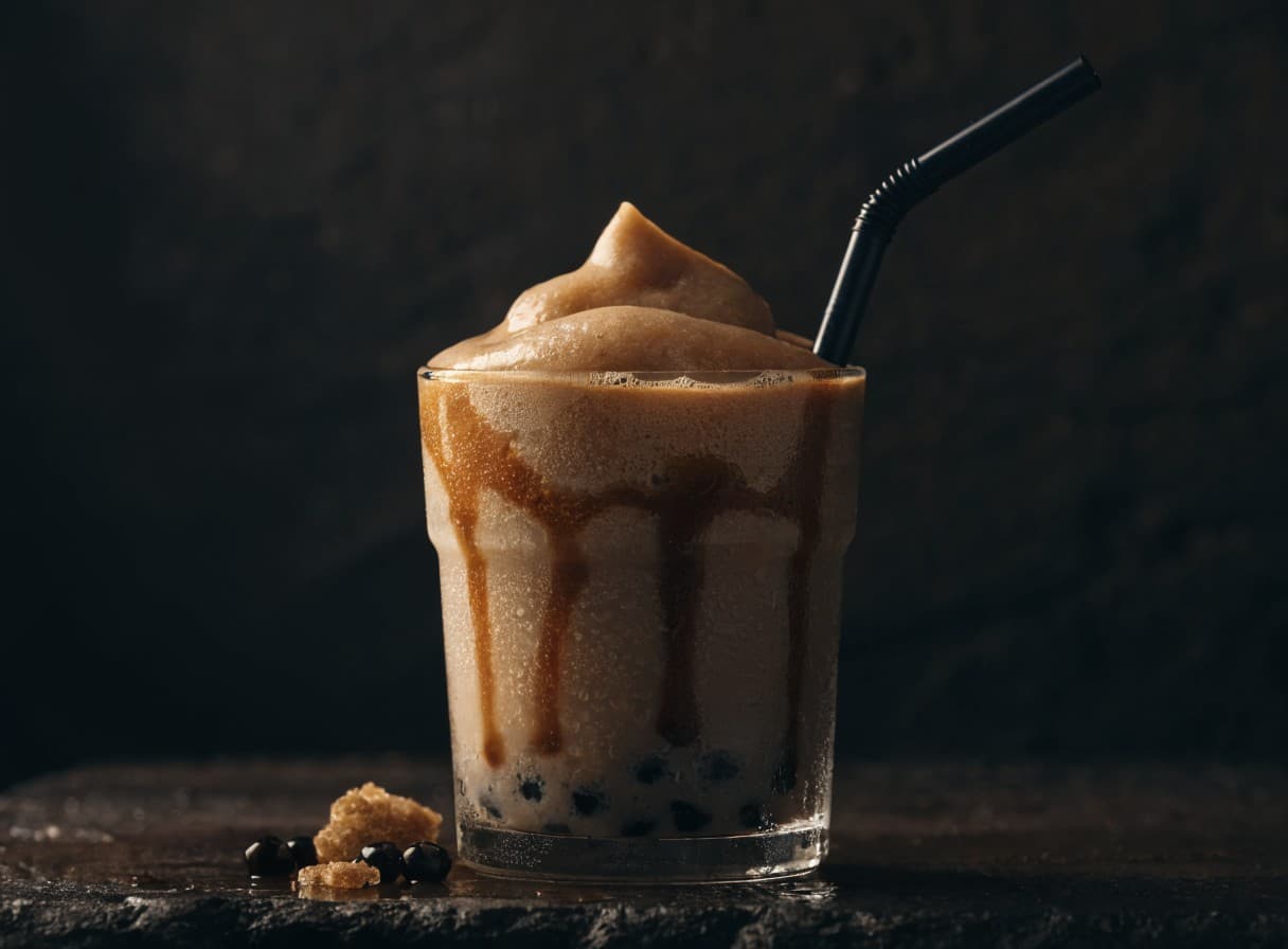 Brown Sugar Milk Tea Slush
