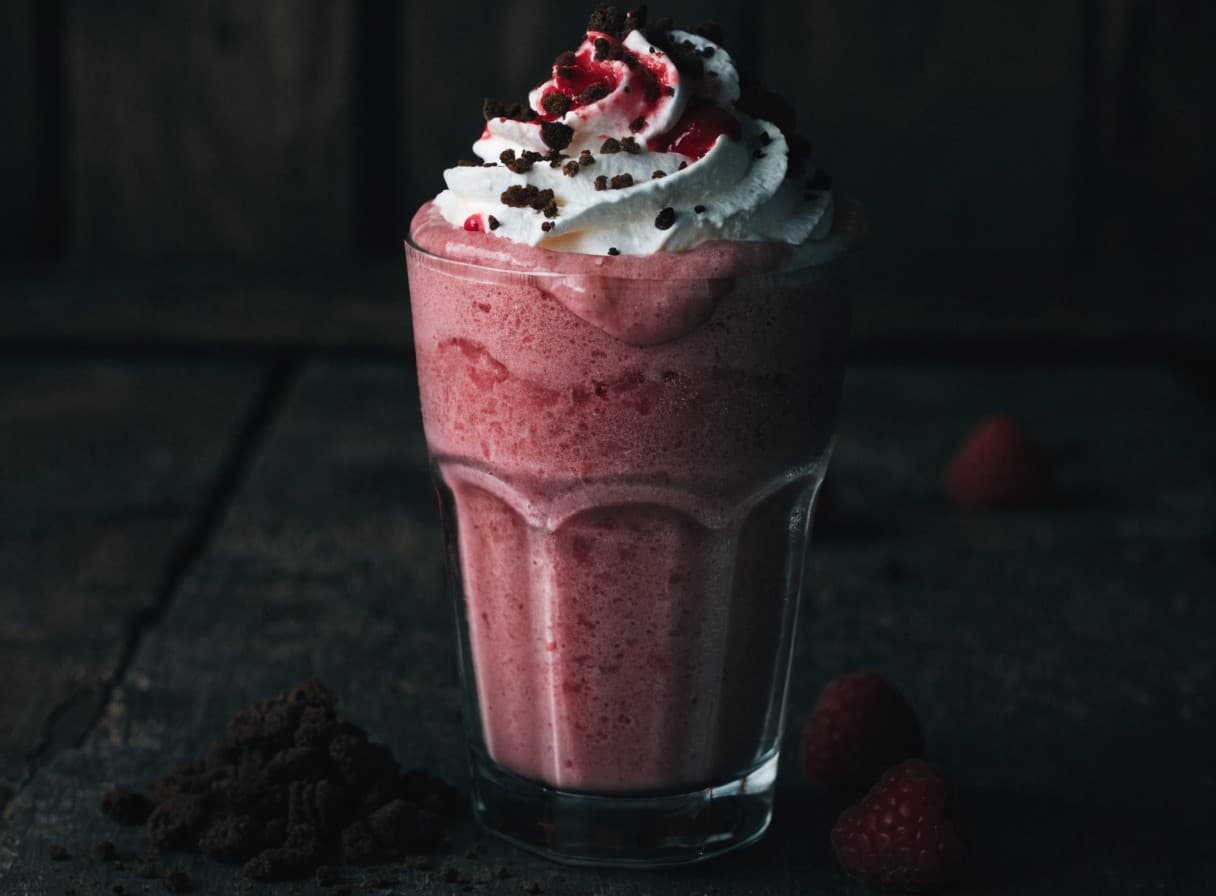 Shake Cheesecake ai lamponi