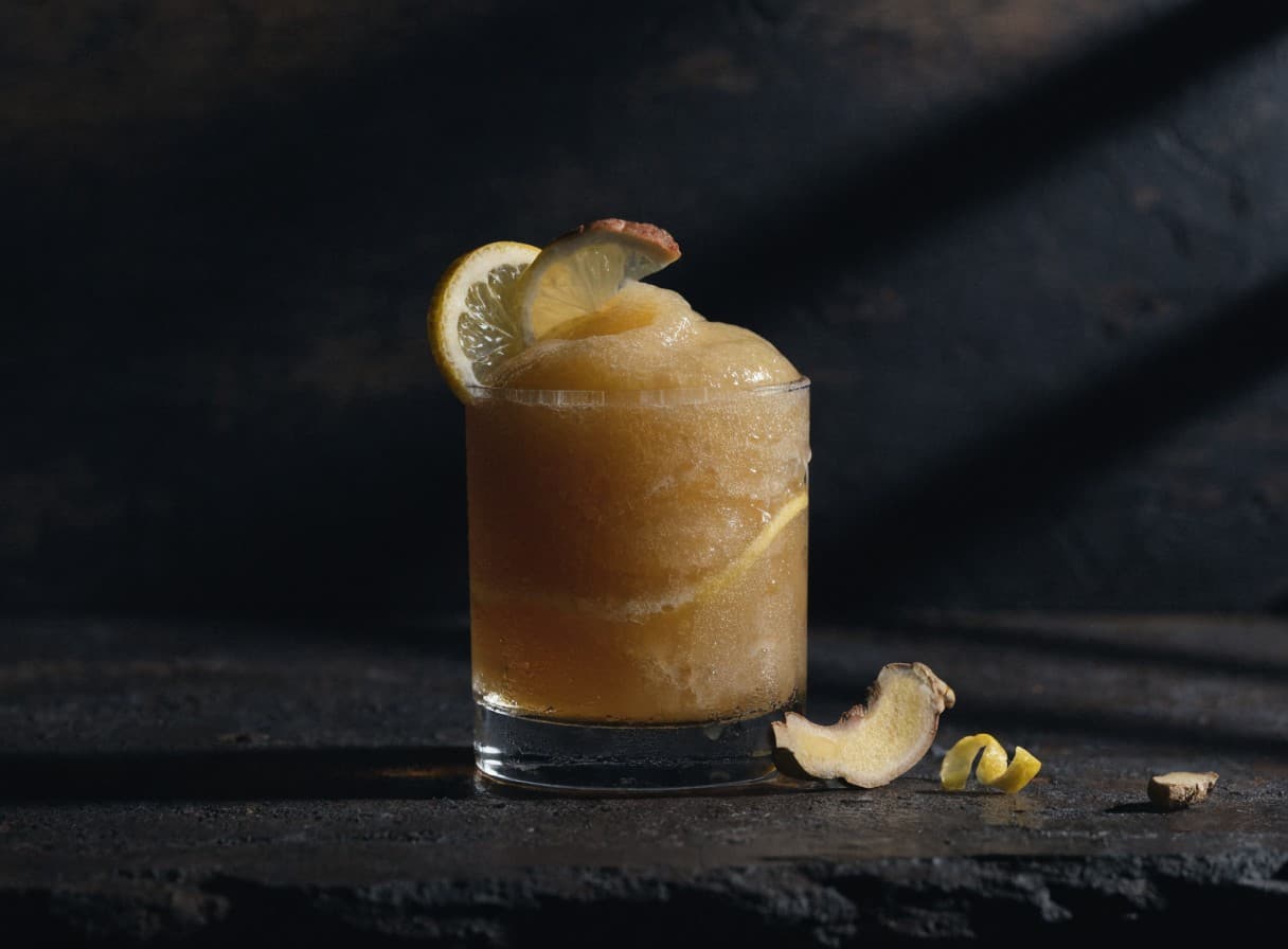 Ginger-Ale-Zitrone Slush