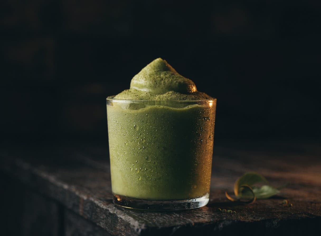 Iced Matcha Latte Frozen