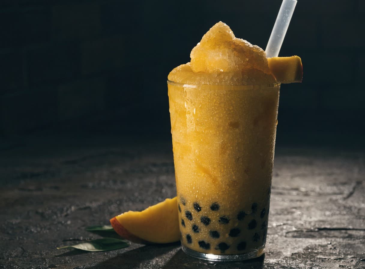 Slush mango e tè verde