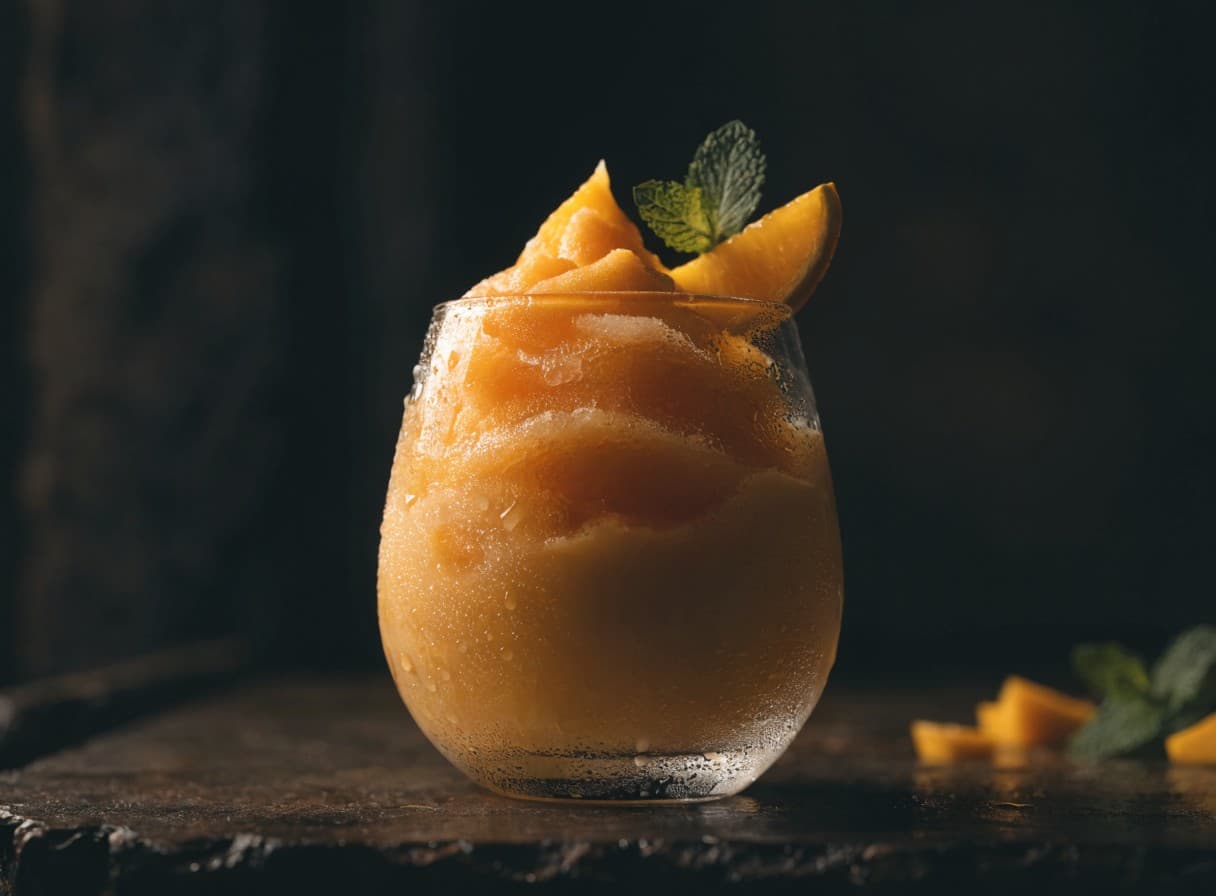 Smoothie-slush mango e yogurt