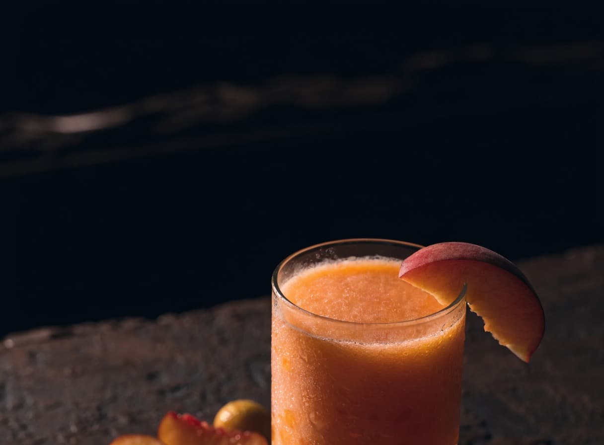Frozen pesca e maracuja