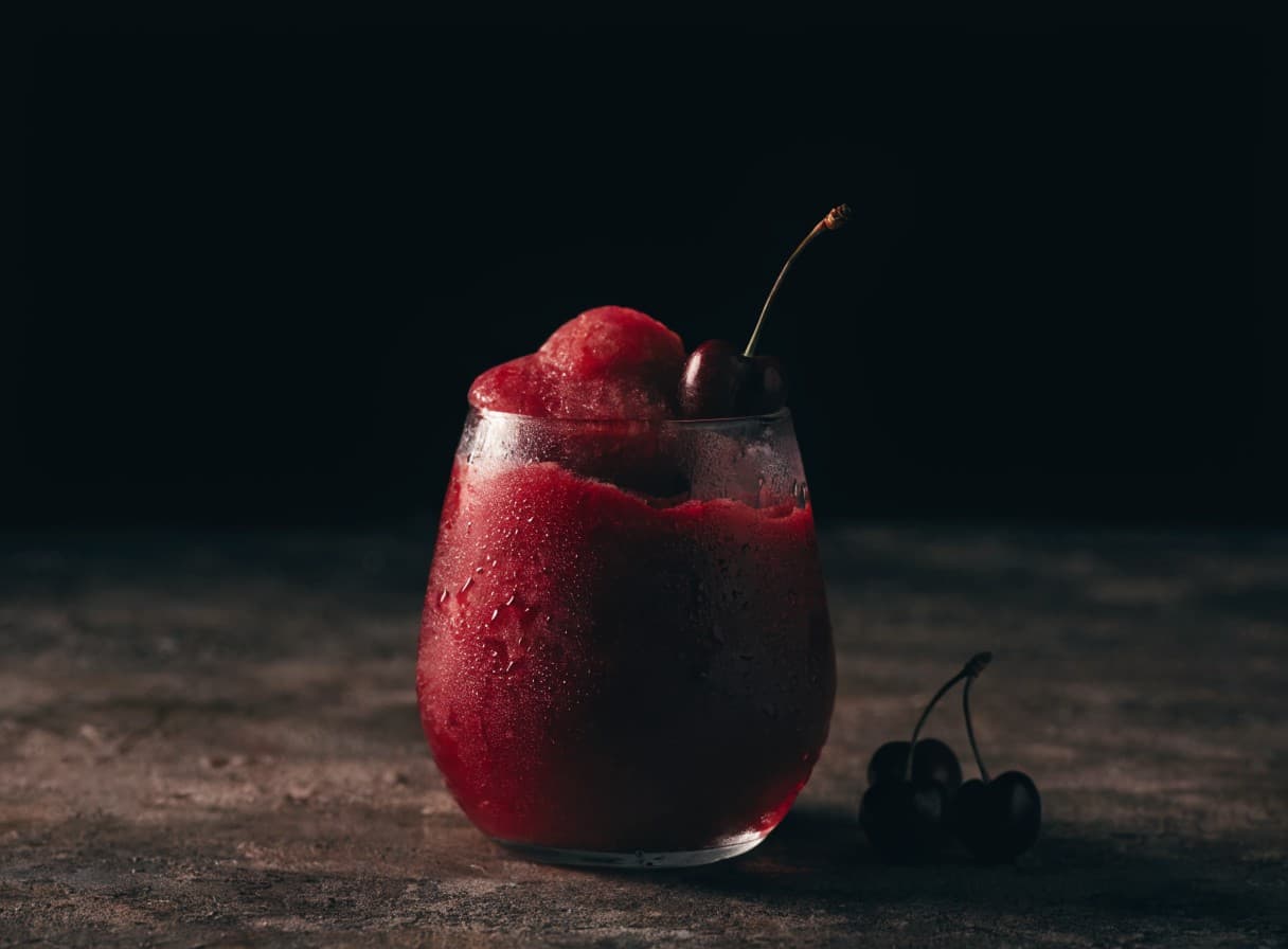 Sauerkirsch-Slush