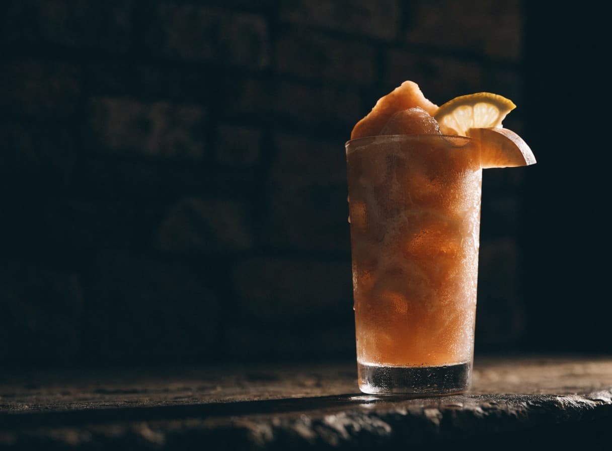 Frozen Peach Iced Tea
