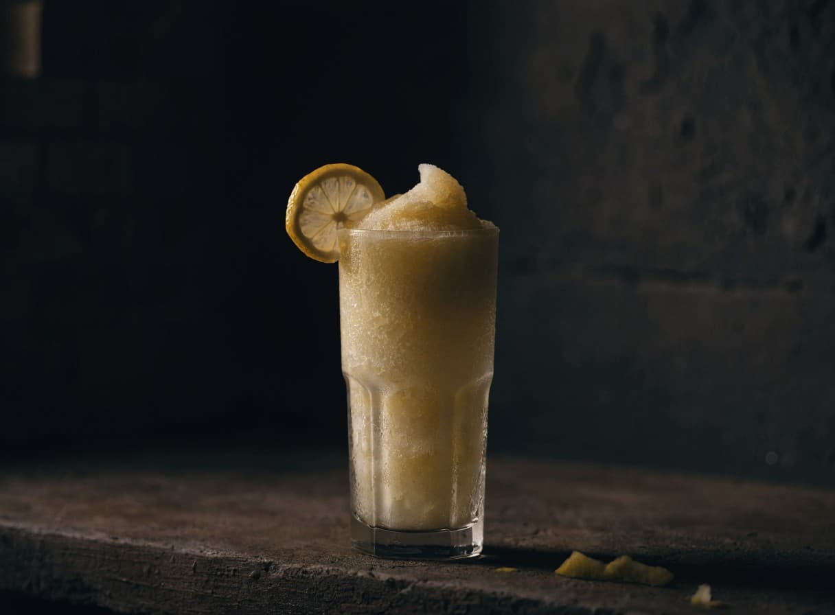 Zitronen-Brause-Slush